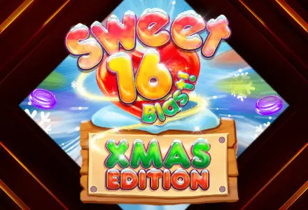 Sweet 16 Blast! Édition Noël est maintenant disponible sur Golden Euro Casino !